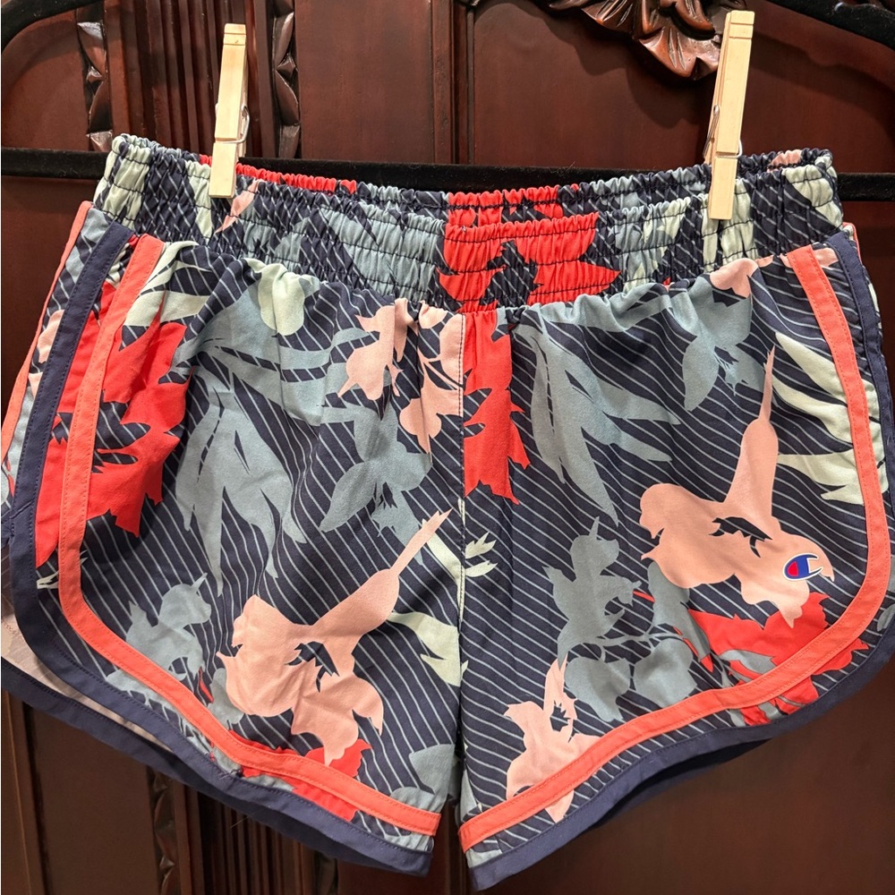 Champion printed running shorts